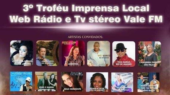 3º TROFÉU IMPRENSA LOCAL DA WRSVFM